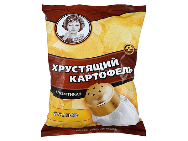 Картофельные чипсы "Девочка" 160 гр. в Лобне