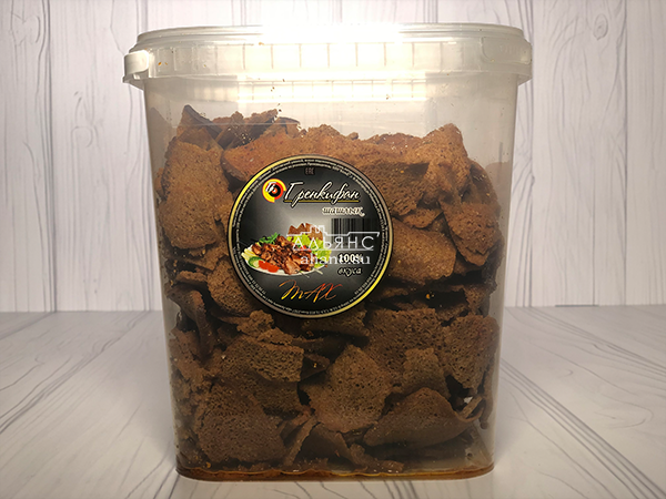 Ржаные гренки со вкусом шашлыка в Лобне