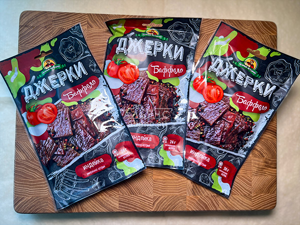 Джерки из индейки "Баффало" 45 гр. в Лобне