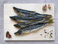 Жерех (бабочка) холодного копчения: Корюшка вяленая без икры