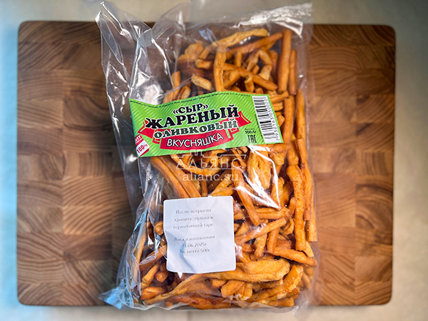 Жареный сыр "ВКУСНЯШКА" (Оливковый) 500гр. в Лобне