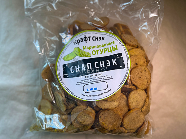 Снапсы ПШЕНИЧНЫЕ "Маринованные огурцы" в Лобне
