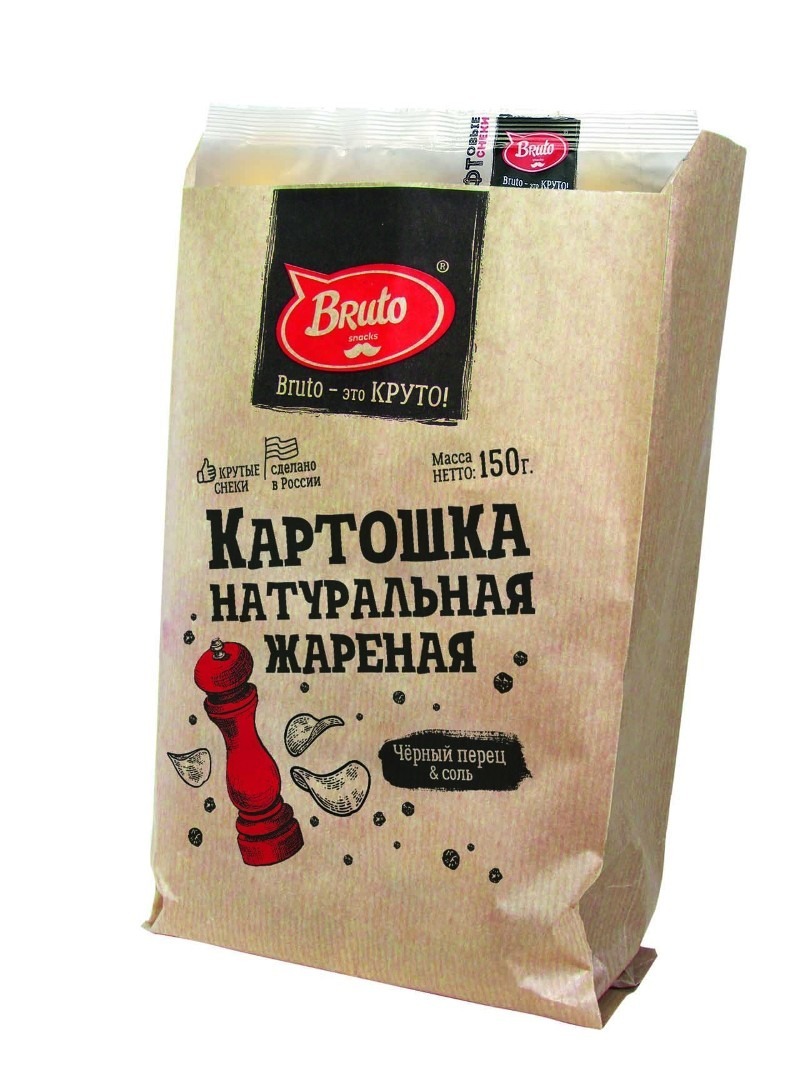 Картофель «Бруто» черный перец 70 гр. в Лобне